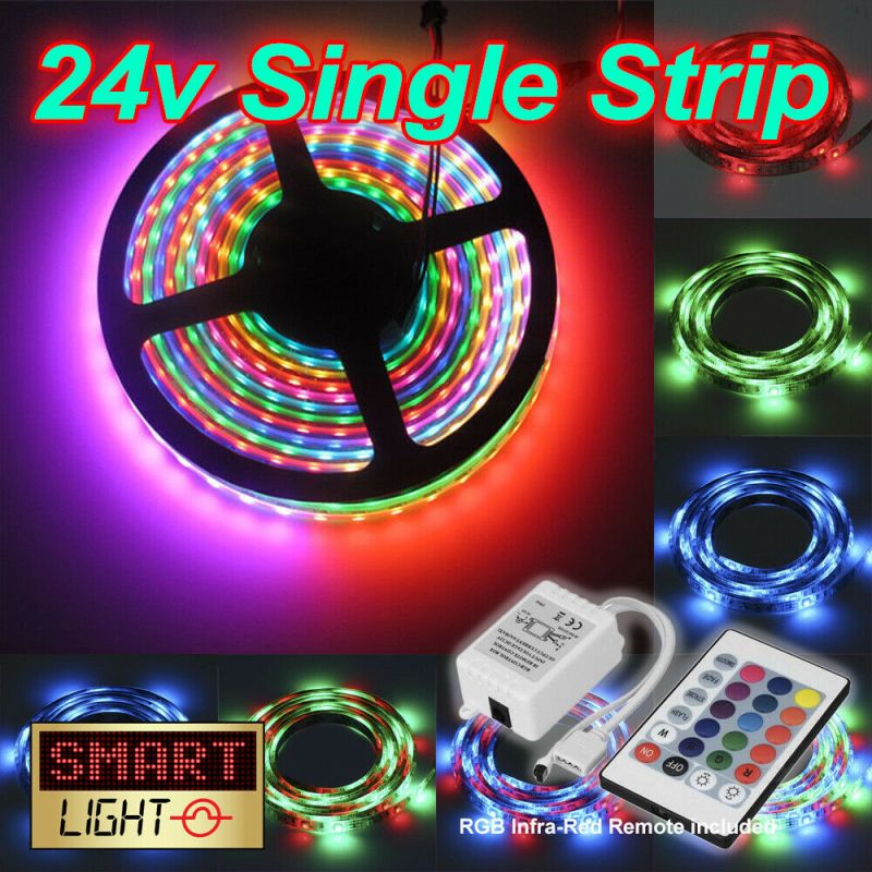 5050 1-20M LED Flexible 24V Strip - RGB IP20