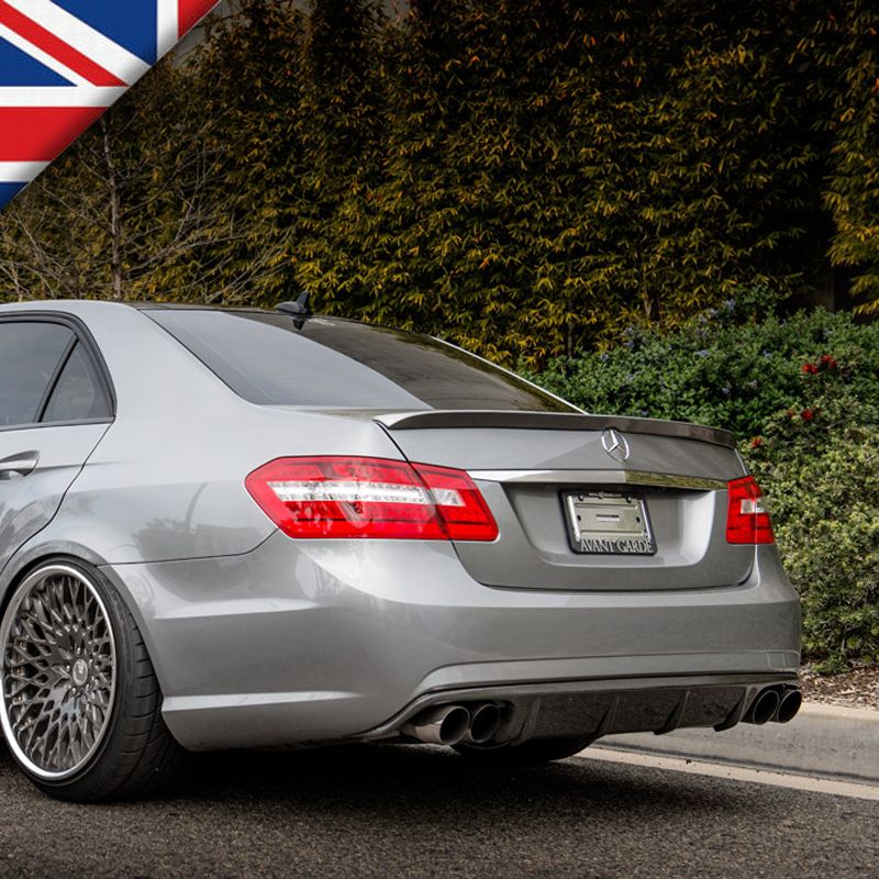 A914 -- Mercedes E Class (2009+) 4-Door W212 AMG Style PU Spoiler Unpainted
