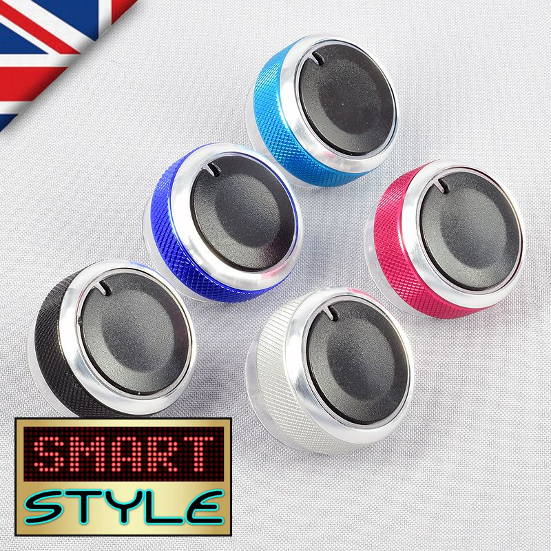 Aluminium Air-Con Knob Set for Ford Focus