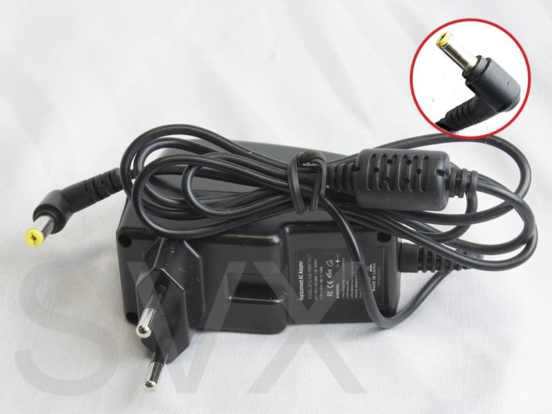 PS19/8395 - Dell WA-30B19G Compatible 19V/1.58A AC Wall Adapter/Charger (Euro Plug)