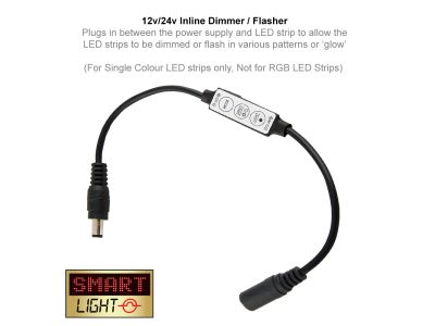 12V/24V Inline LED Dimmer