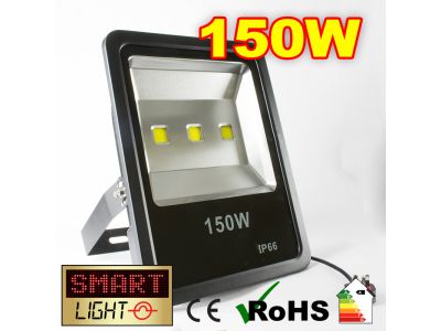 Flat Cool White LED Flood Light - 150W