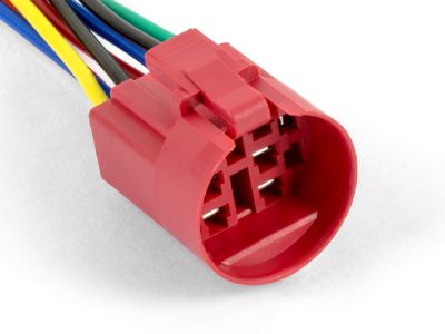 5x 25/28mm (22mm hole) SmartSwitch Angel Eye / Devil Eye Switch Connector Fly Lead 15cm - 2NO2NC
