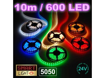 5050 5M LED Flexible Self Adhesive 24V Strip - ALL