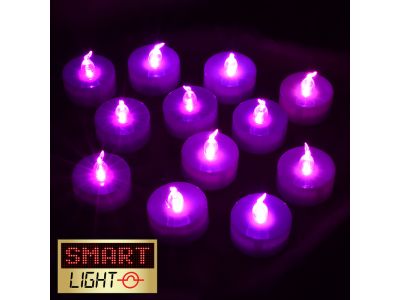 1 x STEADY Flameless Tea Light - UV PURPLE