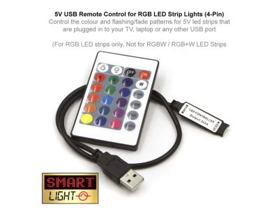 USB 5V IR Remote Control