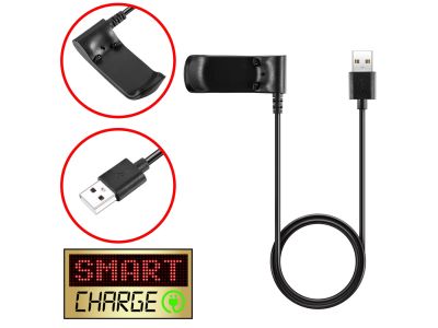 SmartCharge 1M USB Charging/Data Cable/Clip For Garmin Forerunner 610