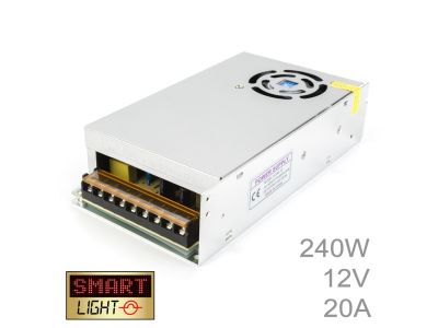 240W (12V/20A) Commercial Power Supply for LED Strips