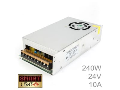 240W (24V/10A) Commercial Power Supply for LED Strips
