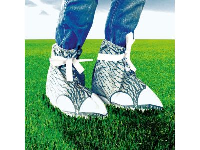 Festival Feet Animal Shoe Covers - Elephant Prints