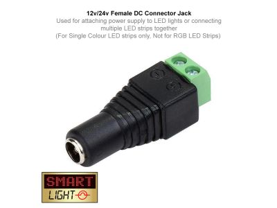 DC Female Jack for LED Lights