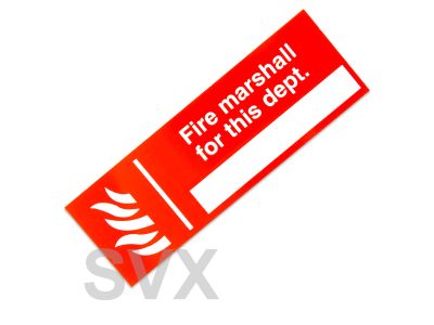 Fire Marshall For This Department