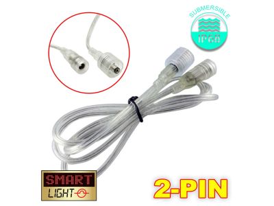 5M IP68 Male/Female Extension Cable - 2 Pin Single Colour LED