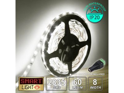 12V/5M SMD 2835 IP20 Non-Waterproof Strip 300 LED - WARM WHITE