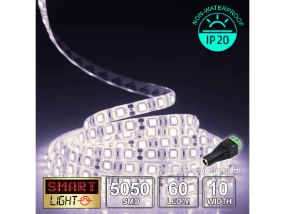 12V/5M SMD 5050 IP20 Non-Waterproof Strip 300 LED - WARM WHITE