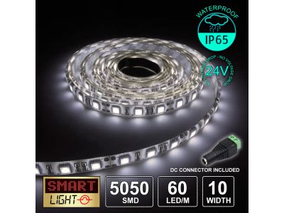 24V/5m SMD 5050 IP65 Waterproof Strip 300 LED - WARM WHITE