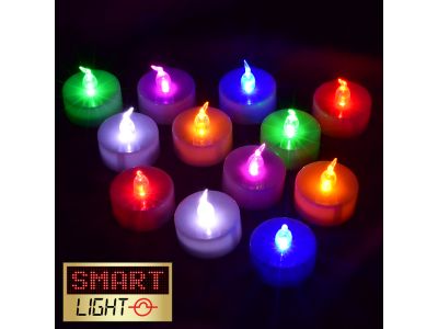 COLOUR CHANGING Flameless Flickering LED Tealights