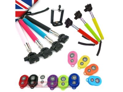 X926 -- Selfie Stick + Cradle + Bluetooth Remote