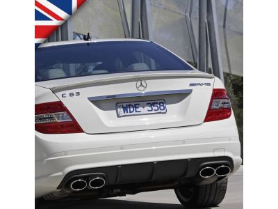Mercedes C Class (2007+) 4-Door W204 AMG Style PU Spoiler Unpainted