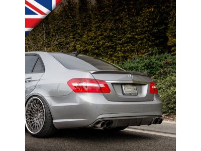 A914 -- Mercedes E Class (2009+) 4-Door W212 AMG Style PU Spoiler Unpainted