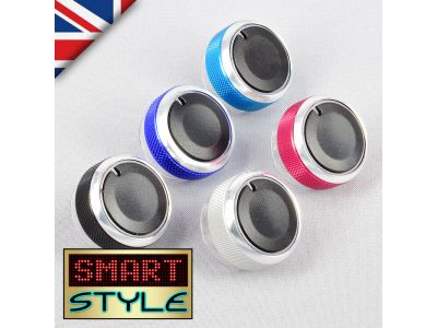 Aluminium Air-Con Knob Set for Ford Focus