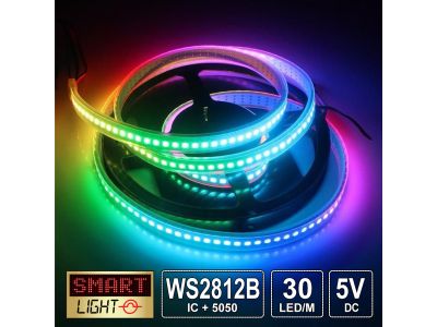 1M-5M WS2812B Fully Addressable RGB Pixel LED Strip *5V*30LED/m*FAST SHIPPING*