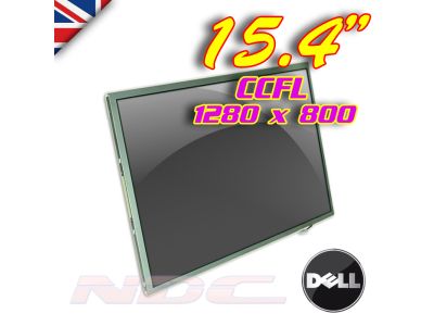 LCD124 -- Dell 15.4" Laptop LCD Screen CCFL Glossy WXGA - YG365