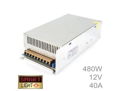 480W (12V/40A) Commercial Power Supply for LED Strips
