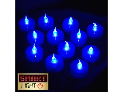 Smartlight BLUE Flameless LED Tealights
