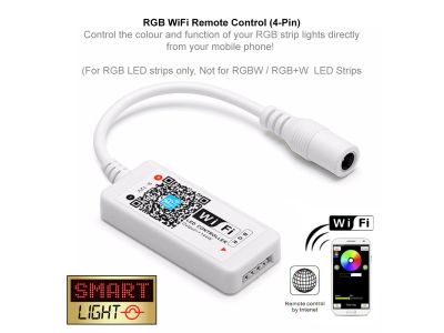 WiFi Remote for RGB LED Lights